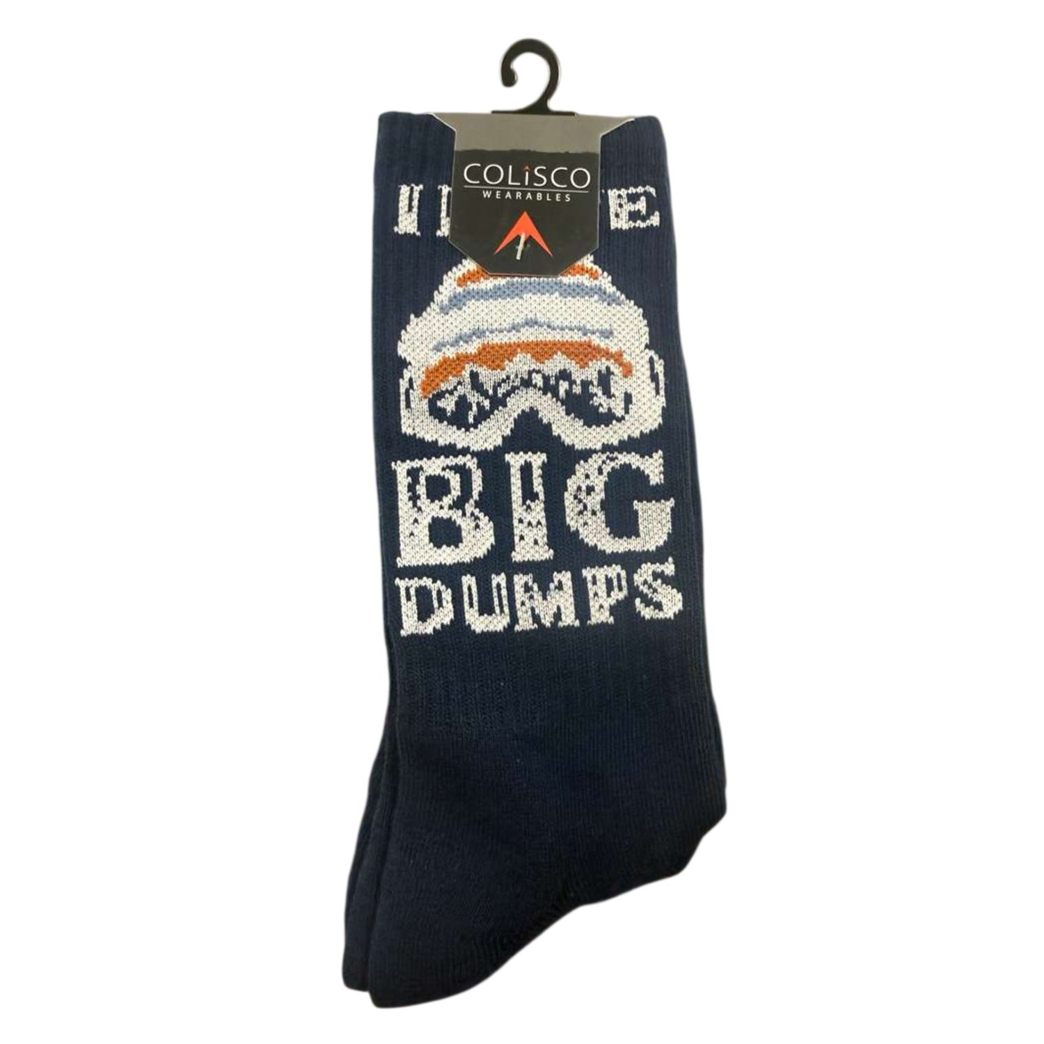 Colisco Graphic Socks, Big Dump Day, Design: Big Dump Day
