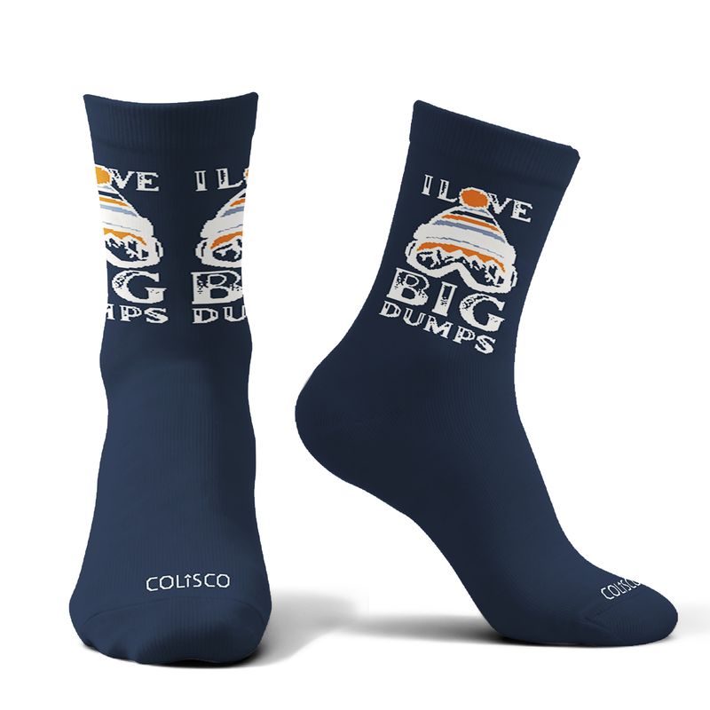 COLISCO Unisex Crew Socks - Big Dump Day