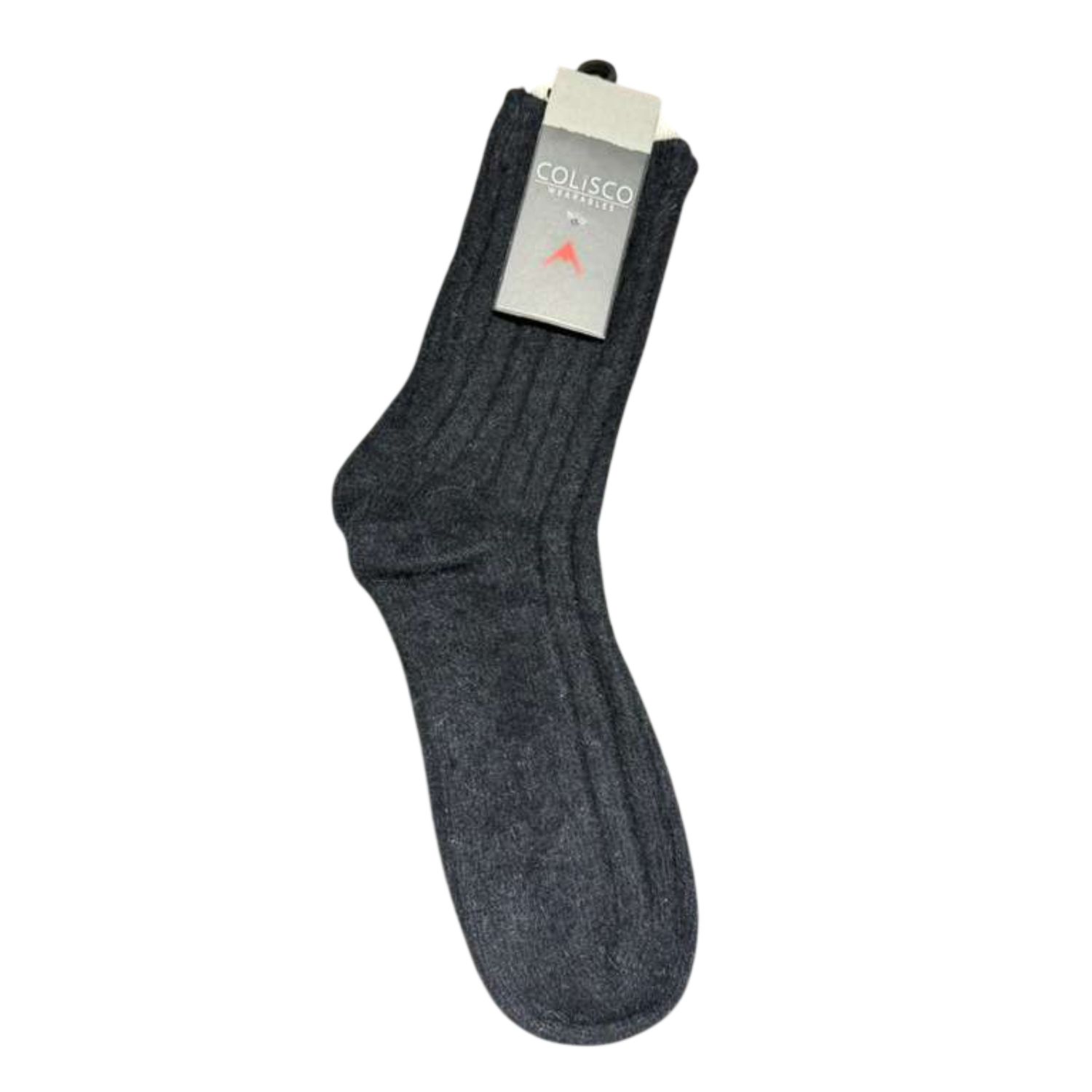 Colisco Dress Crew Socks, Black, Color: Black