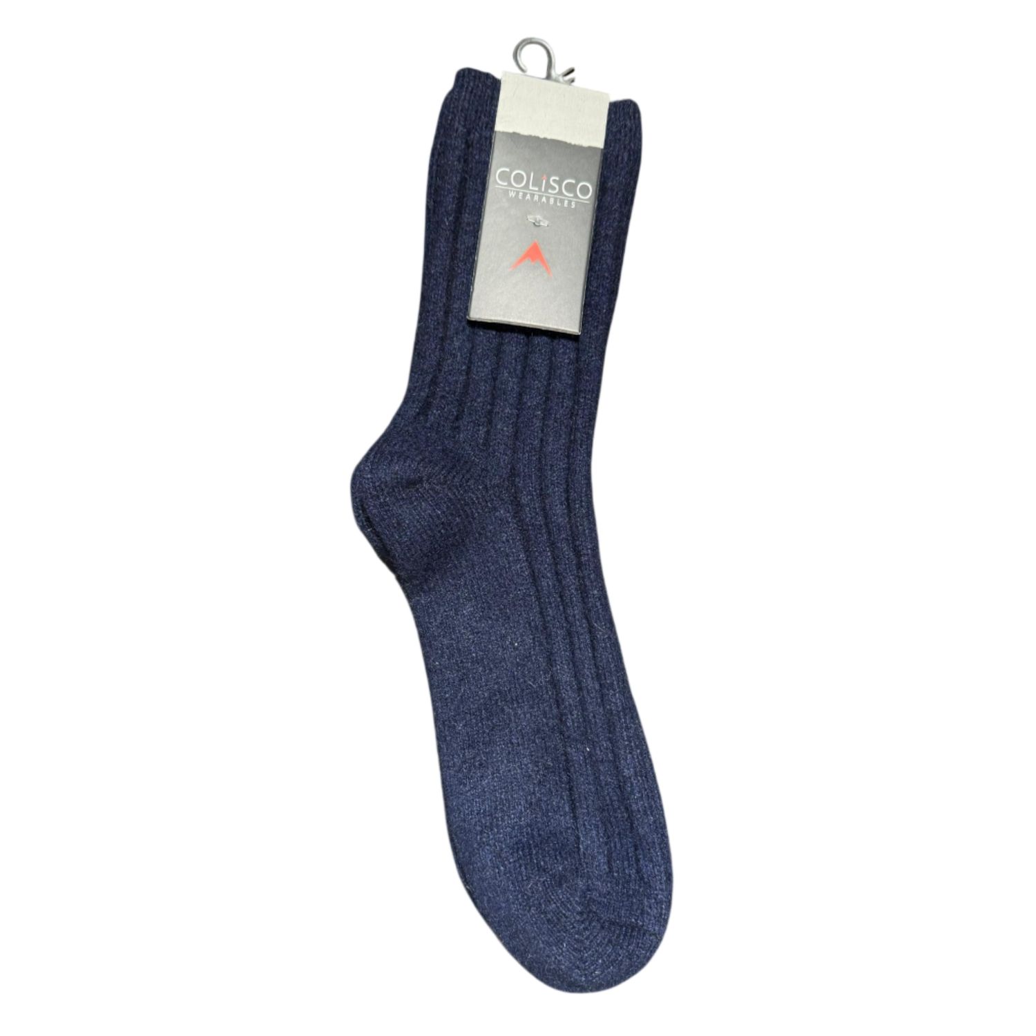 Colisco Dress Crew Sock, Blue, Color: Blue