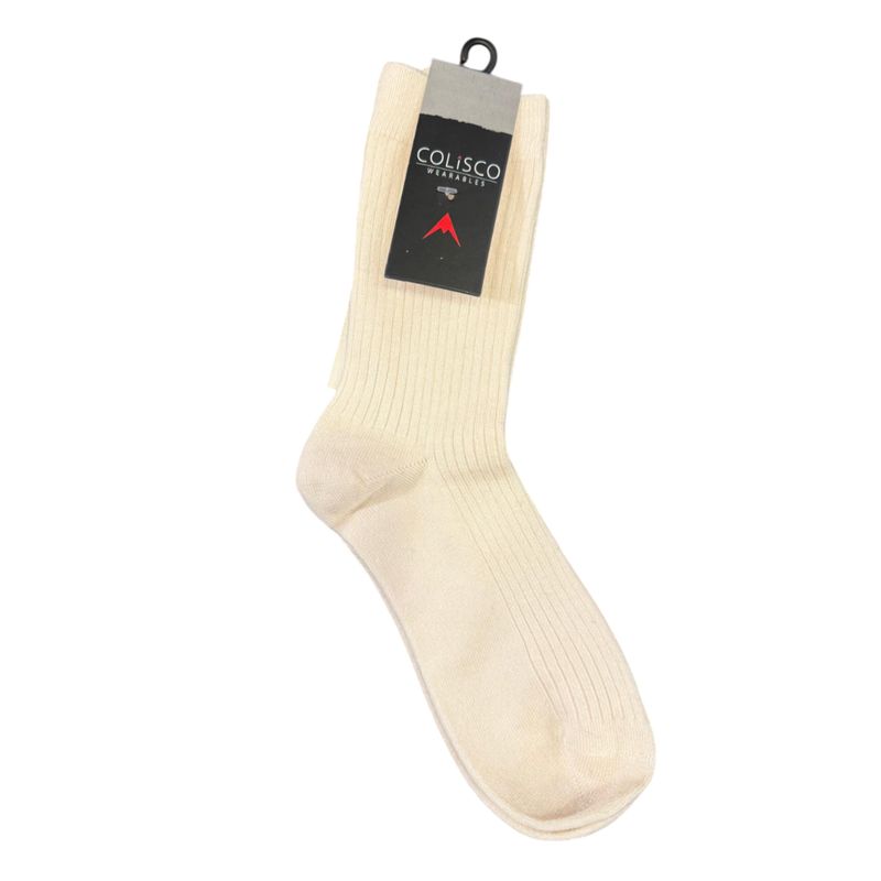 Colisco Solid Sock, Cream
