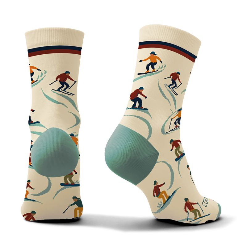 Colisco Unisex Crew Socks - Skiing and Snowboarding