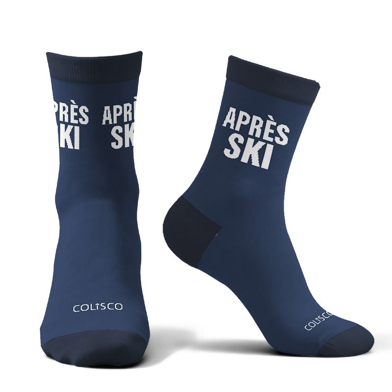 Colisco  Unisex Crew Socks - Apres Ski