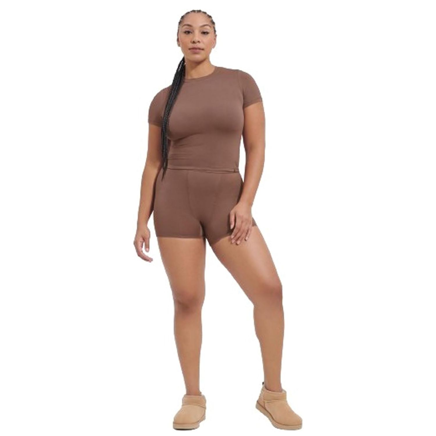 UGG Women's Miriam Baby Tee, Allspice, Color: Allspice, Size: XL