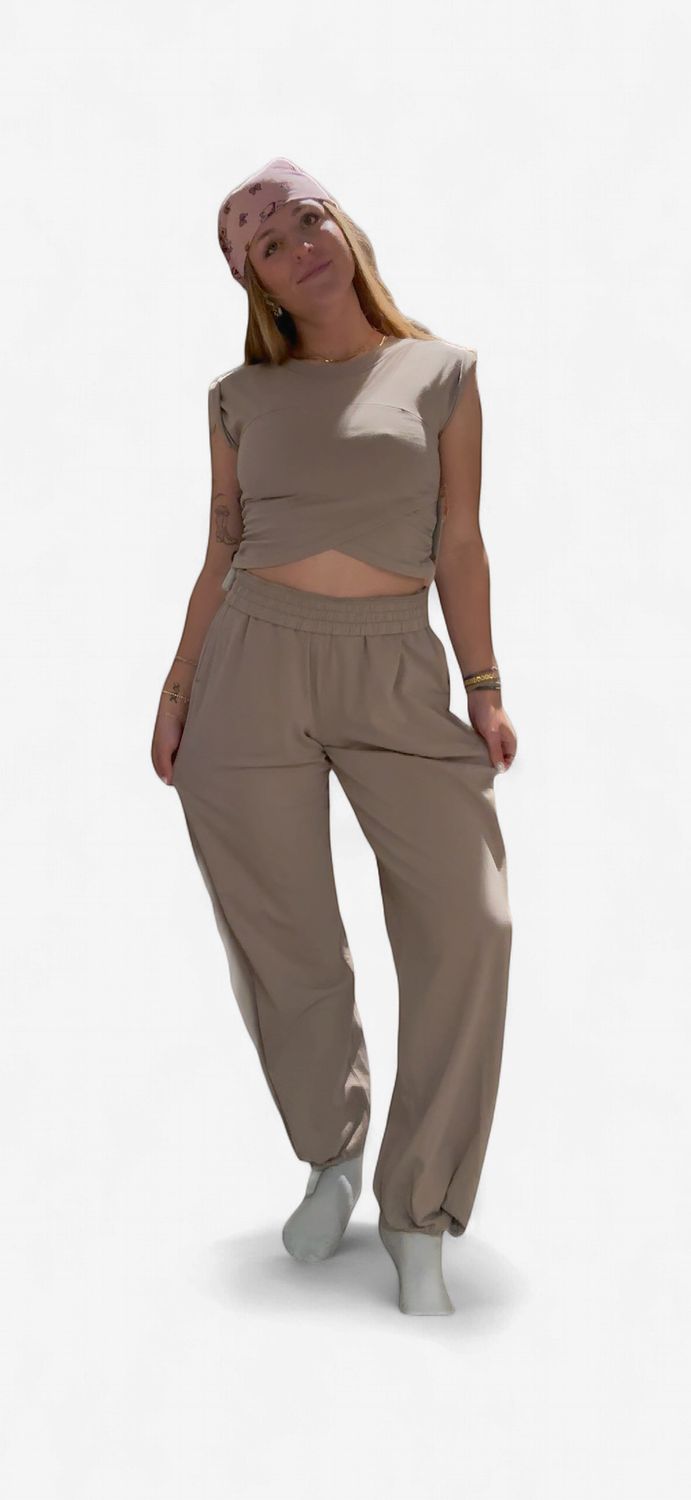 Hot Shot  Crossover Set, Pumice, Color: Pumice, Size: XS