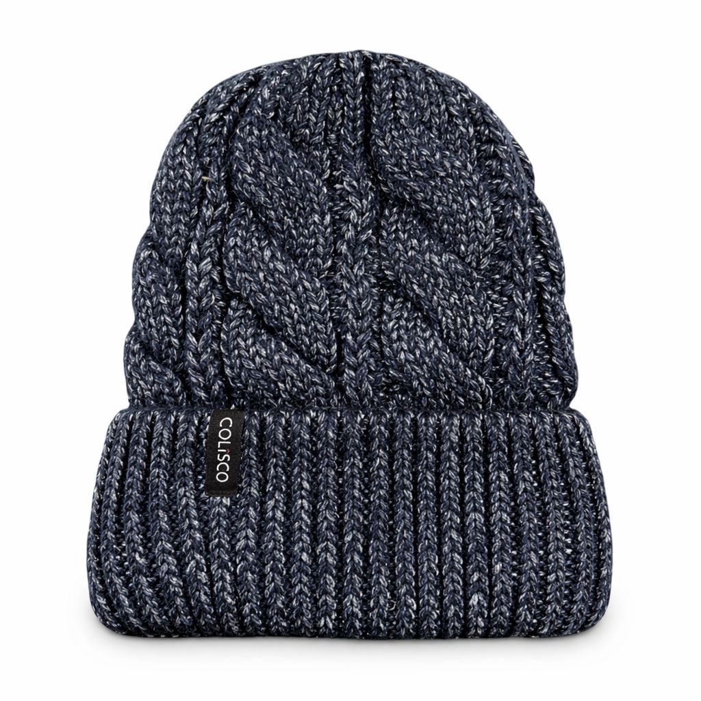 Colisco Chunky Beanie, Navy, Color: Navy