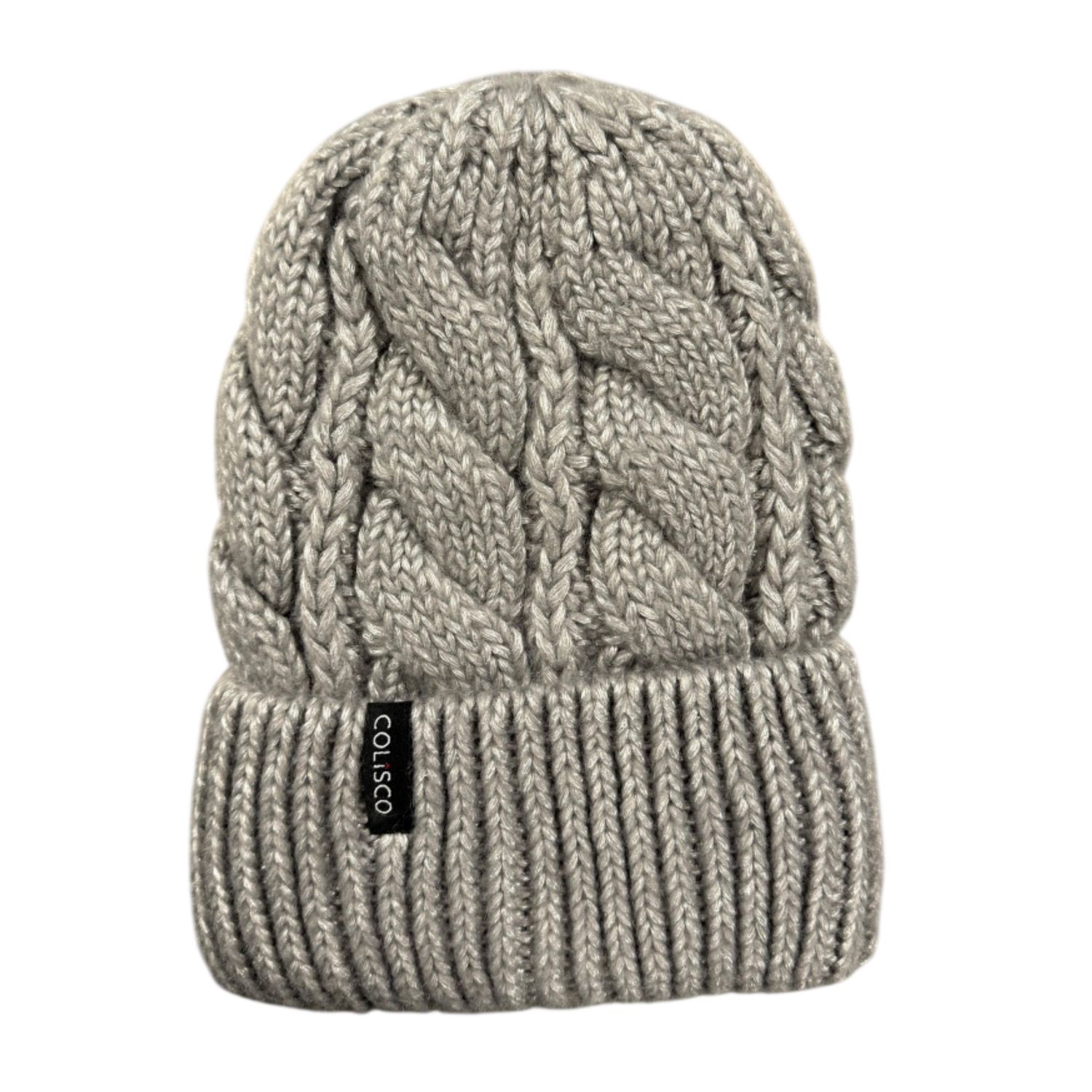 Colisco Chunky Beanie, Grey, Color: Grey