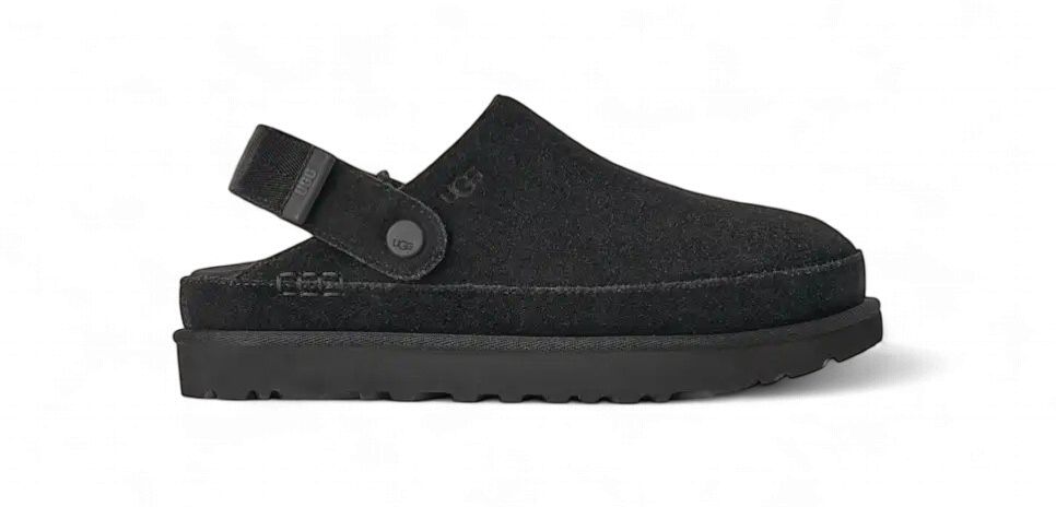 UGG Women's Goldenstar Clog, Black, Color: Black, Size: 9