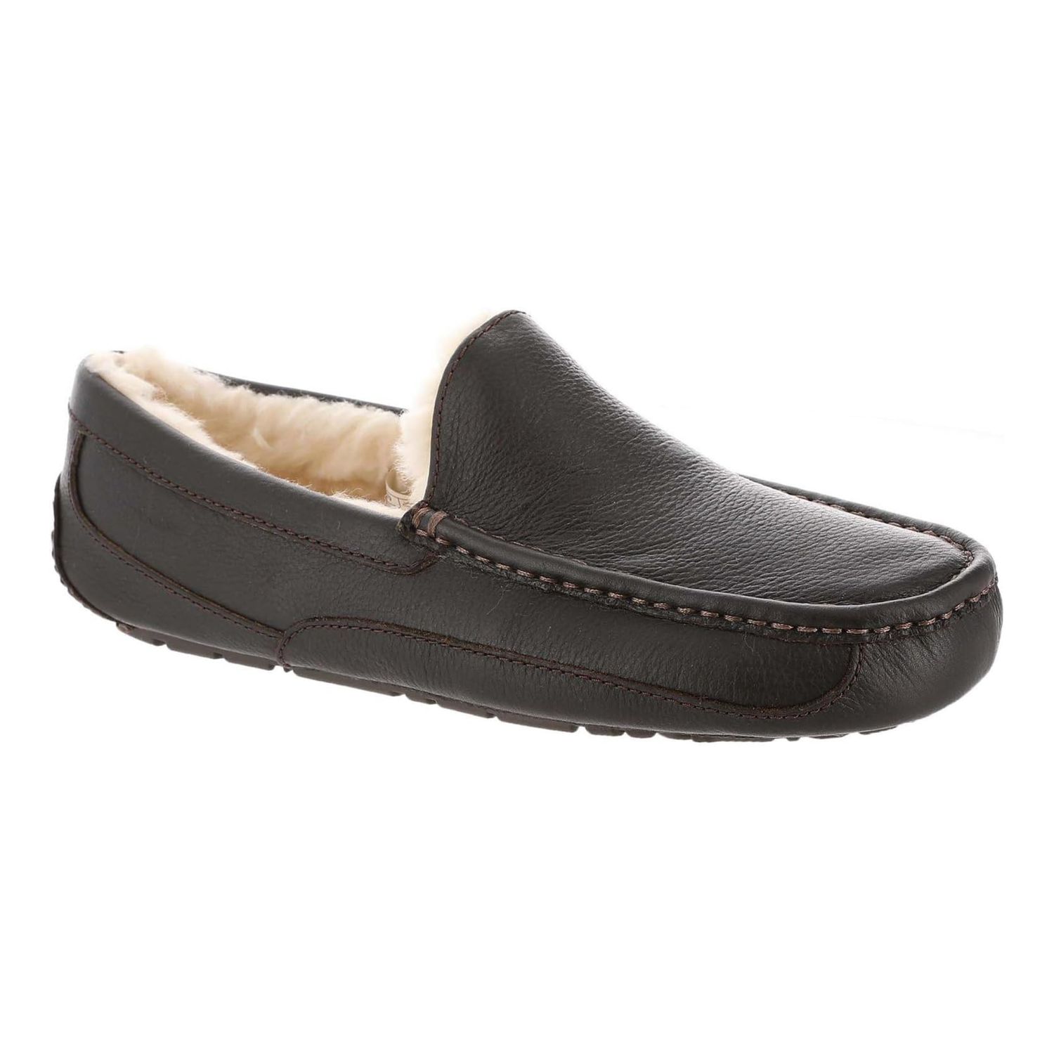Ugg Men's Ascot Slipper, Dark Spice, Color: Dark Spice, Size: 13