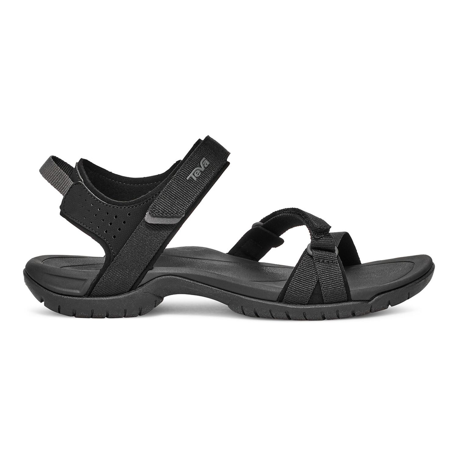 Teva Women's Verra Sandal, Color: Black/Black, Size: 8.5