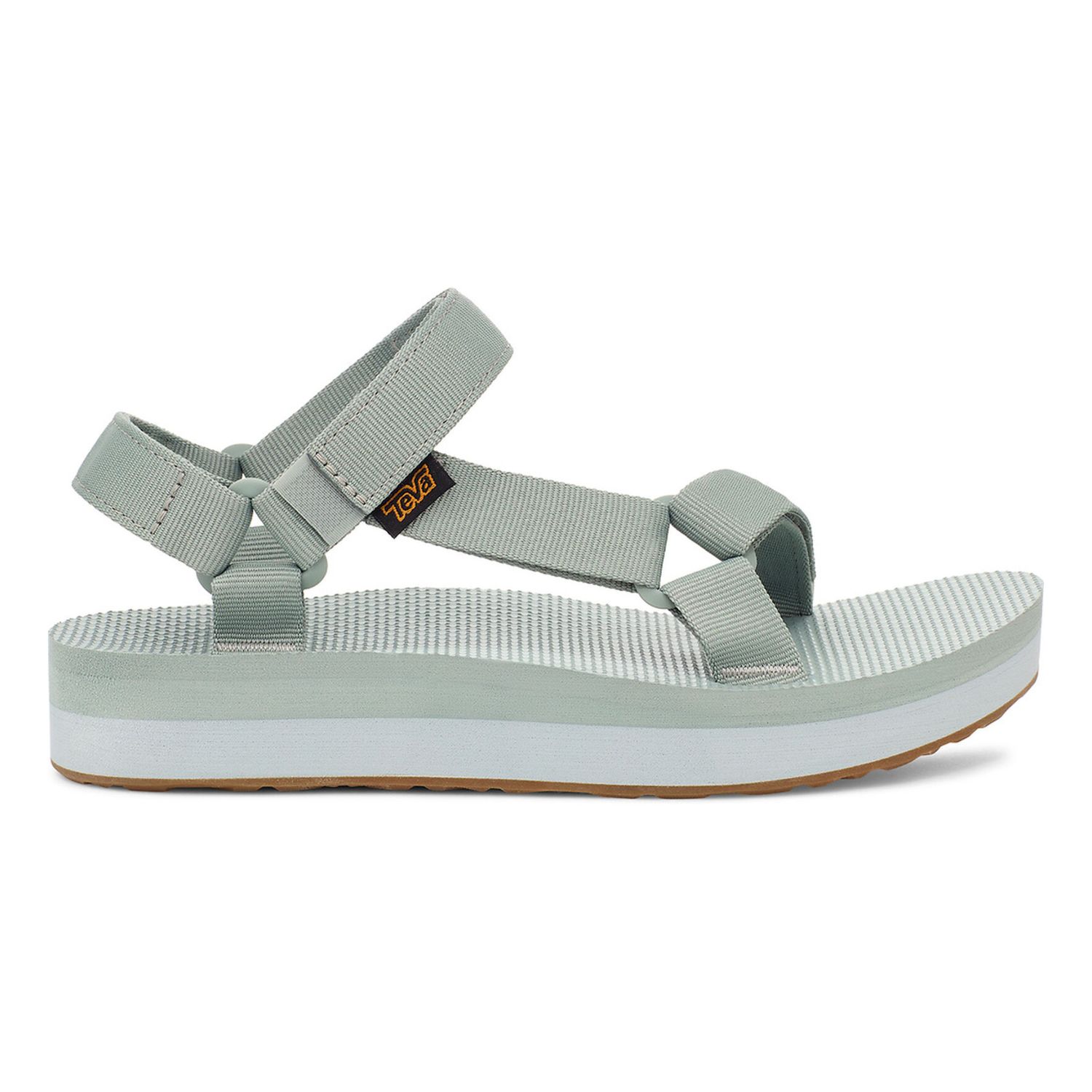 Teva Women's Midform Universal Sandal, Color: Wrought Iron/Pearl Blue, Size: 6