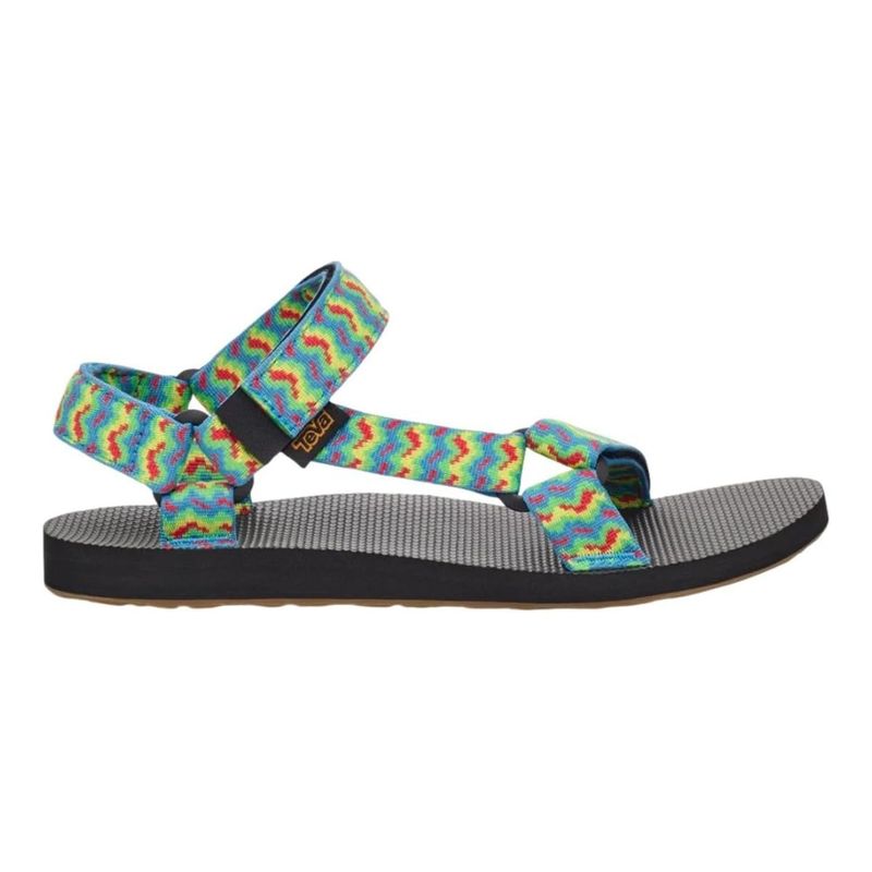 Teva Men's Original Universal Sandal, Wiggle Cendre Blue