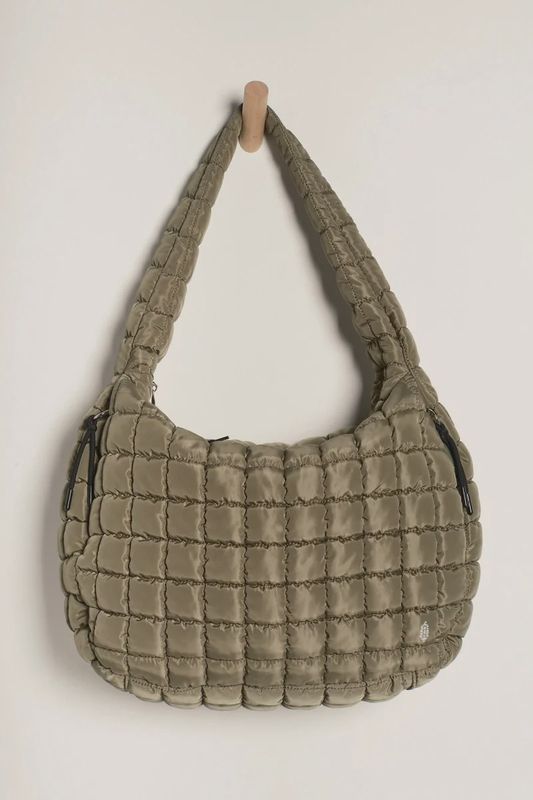 Quilted Carryall  Bag