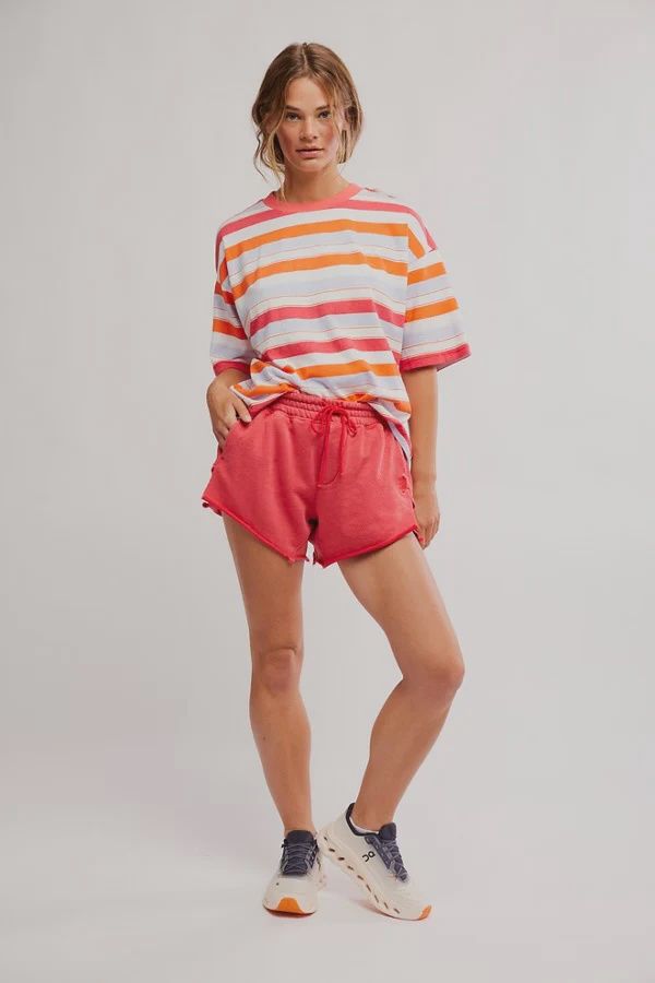Knockout  Shorts, Color: Grapefruit, Size: S