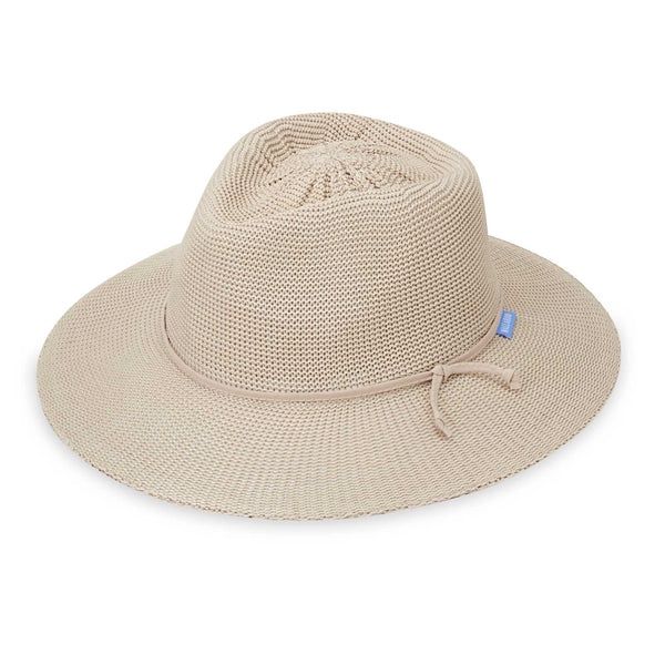 Victoria Fedora Hat_27875, Color: Stone, Size: O/S