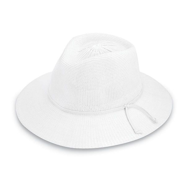 Victoria Fedora Hat_27877, Color: White, Size: O/S