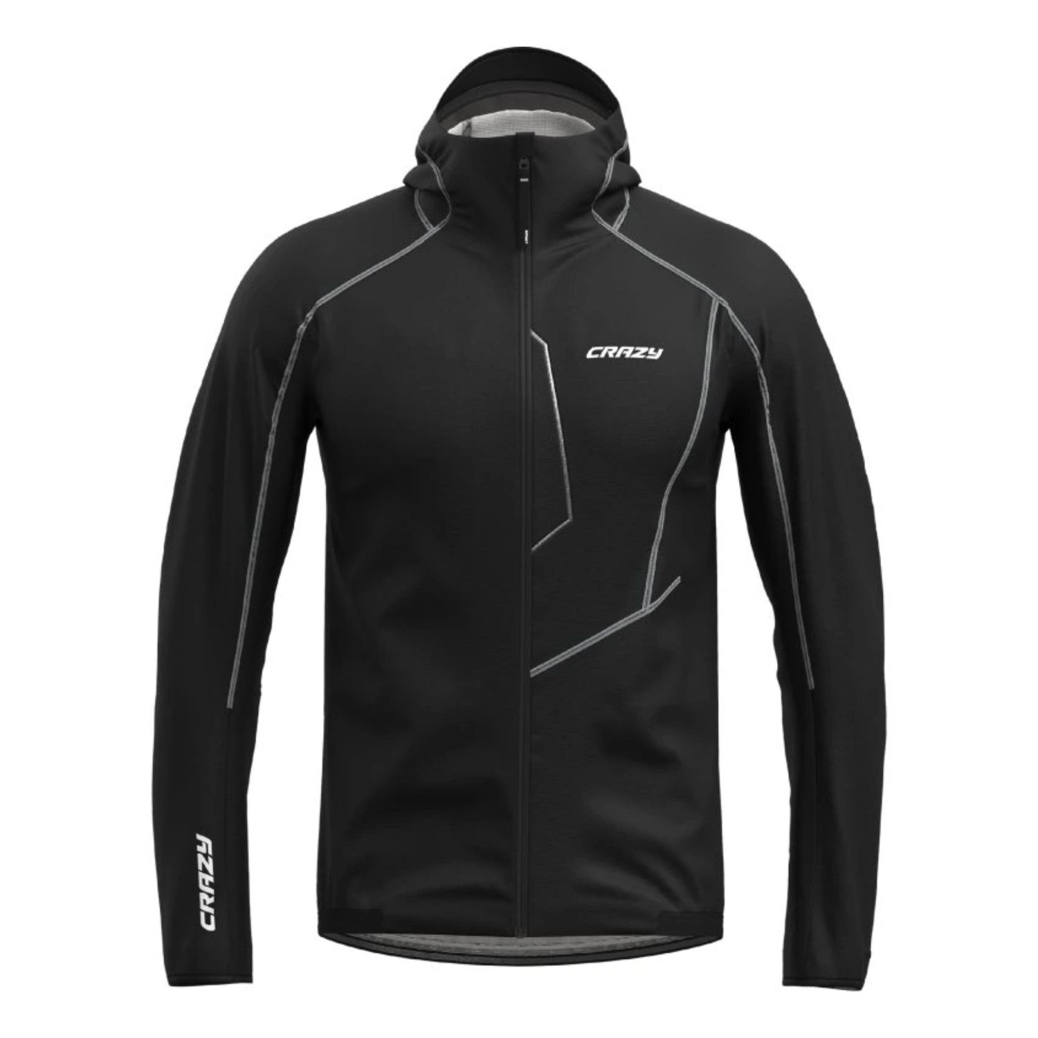 Shark Man Jacket, Color: Black, Size: M