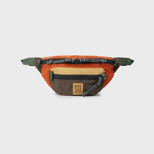 Mountain Waist Pack, Woodland / Terracotta