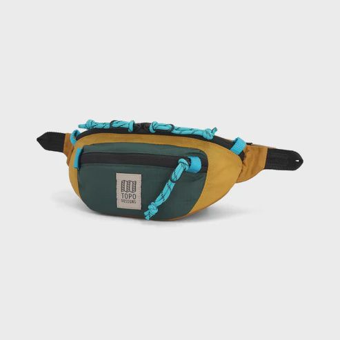 Mountain Waist Pack, Mustard / Forest