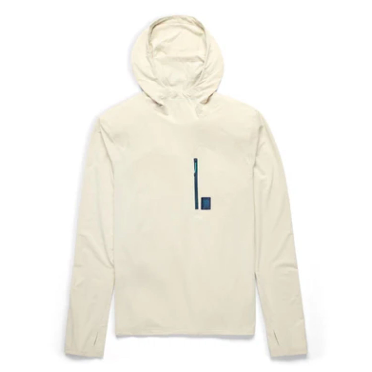 Topo Designs Men's Sun Hoodie, Color: Bone White, Size: M