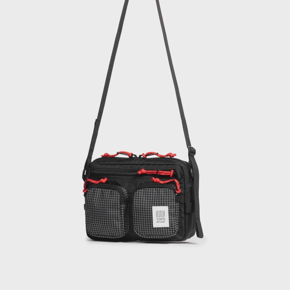 Block Bag, Color: Black / Grid, Size: O/S