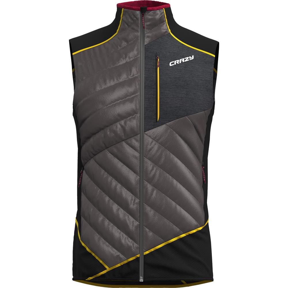 Vest Channel Man, Brick, Color: Brick, Size: M