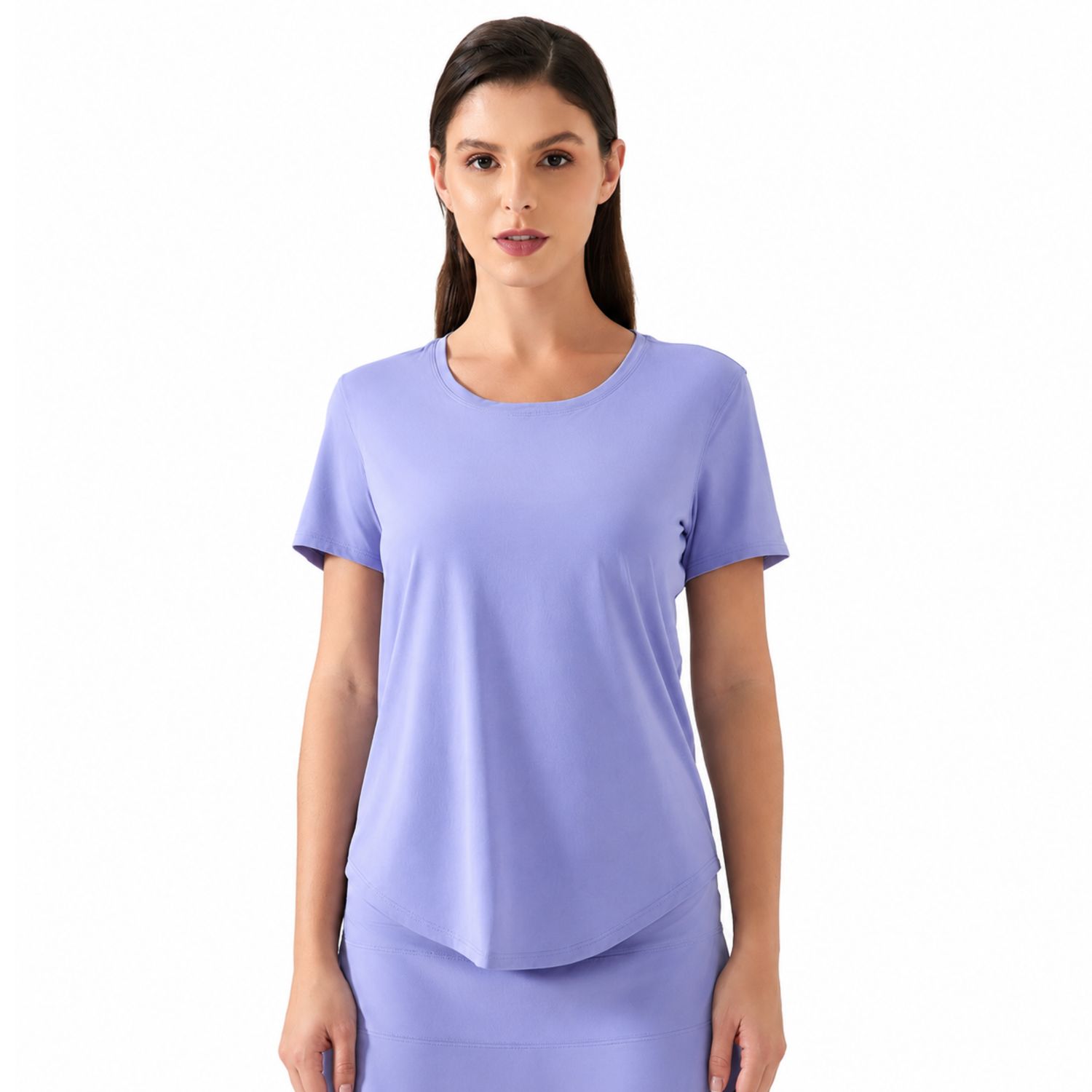 Colisco Crewneck Shirt, Purple, Color: Purple, Size: 4