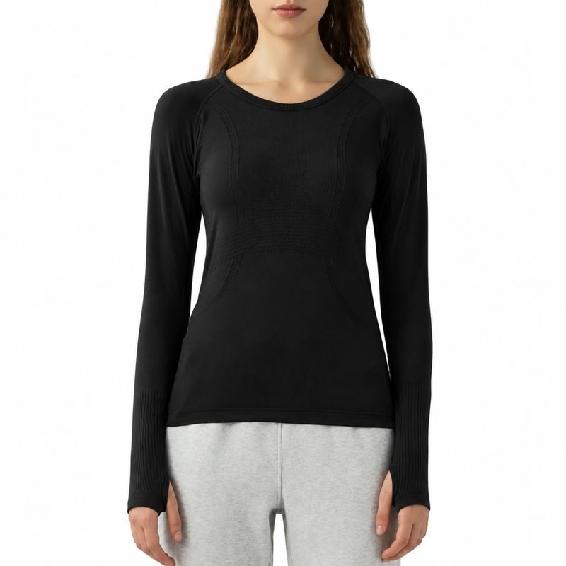 Colisco Long Sleeve Shirt, Black
