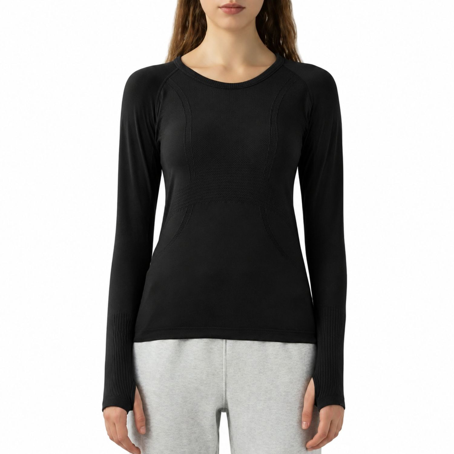 Colisco Long Sleeve Shirt, Black, Color: Black, Size: 4