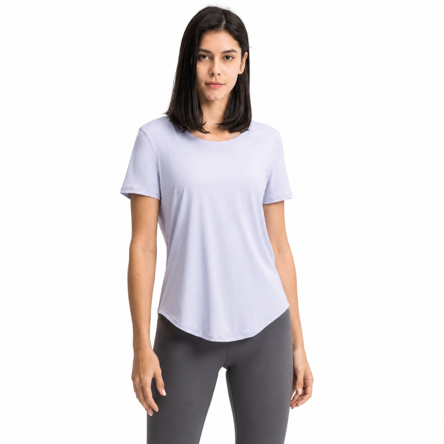 Colisco Crewneck Shirt, Baby Lilac, Color: Baby Lilac, Size: 4