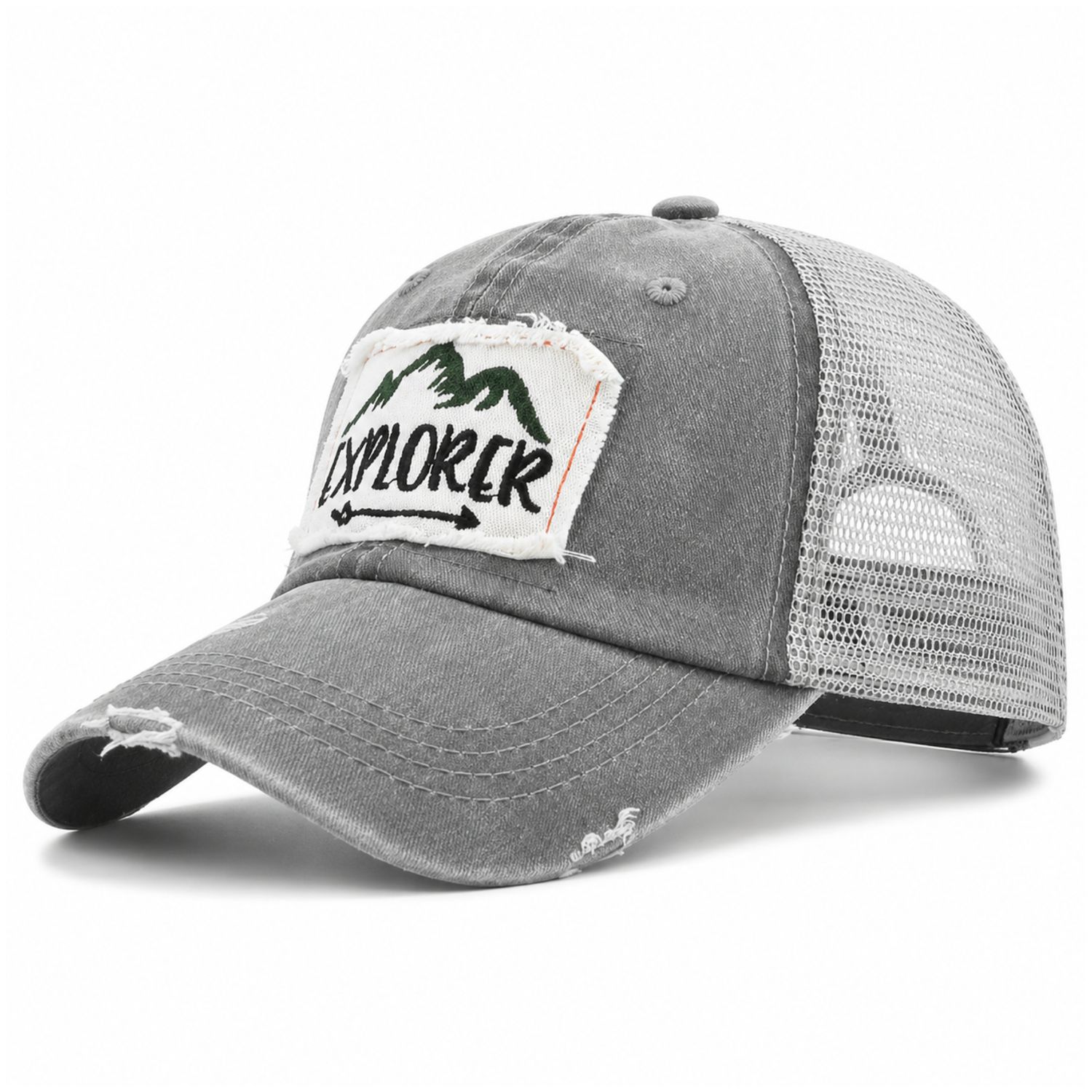 Colisco Logo Camper Cap, Grey