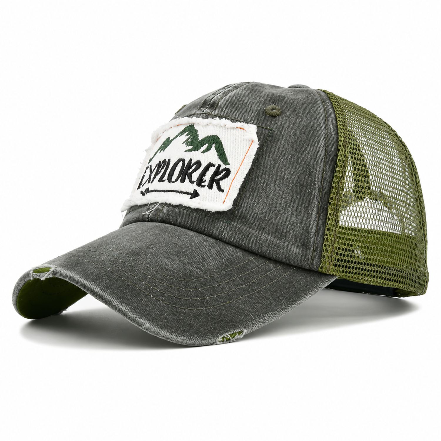Colisco Logo Camper Cap, Green