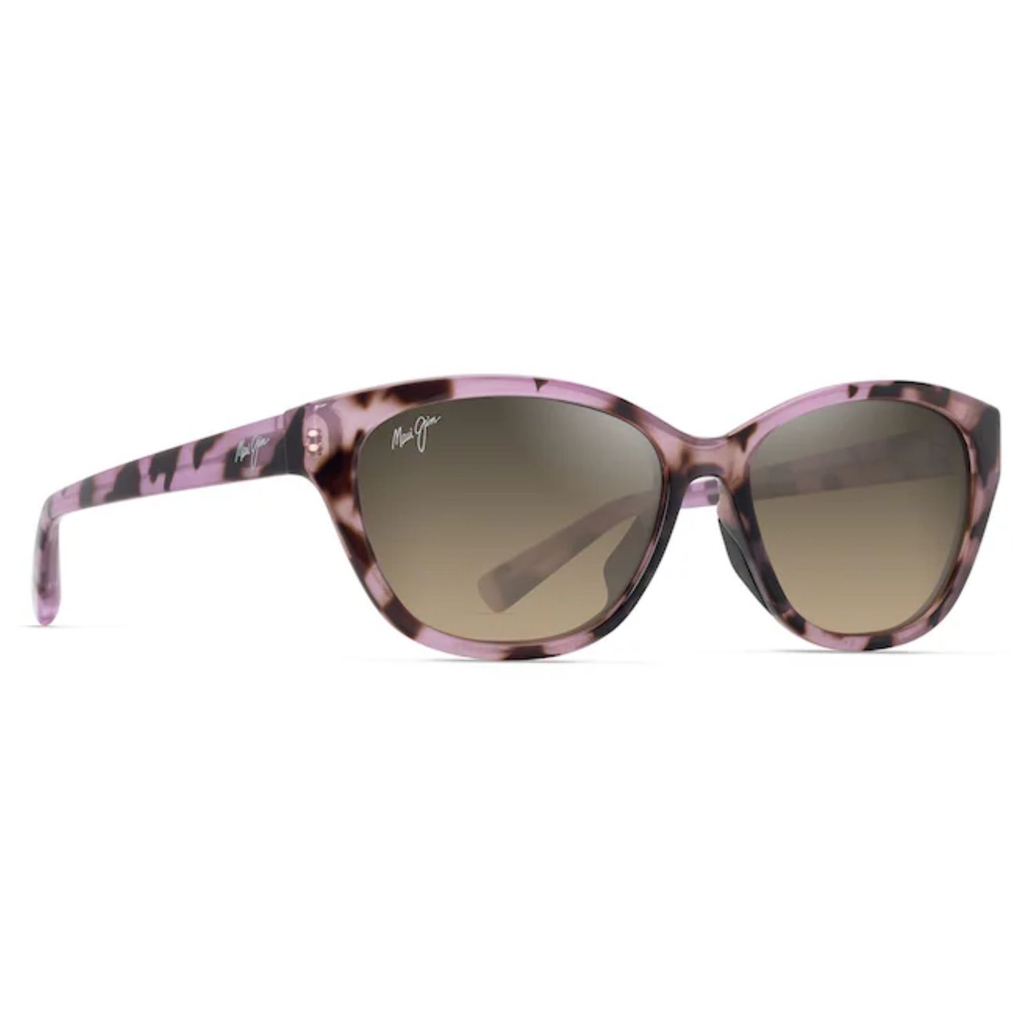 Maui Jim HCL Punono Polarized Sunglasses, Color: Shiny Spotted Pink Havana, Size: O/S