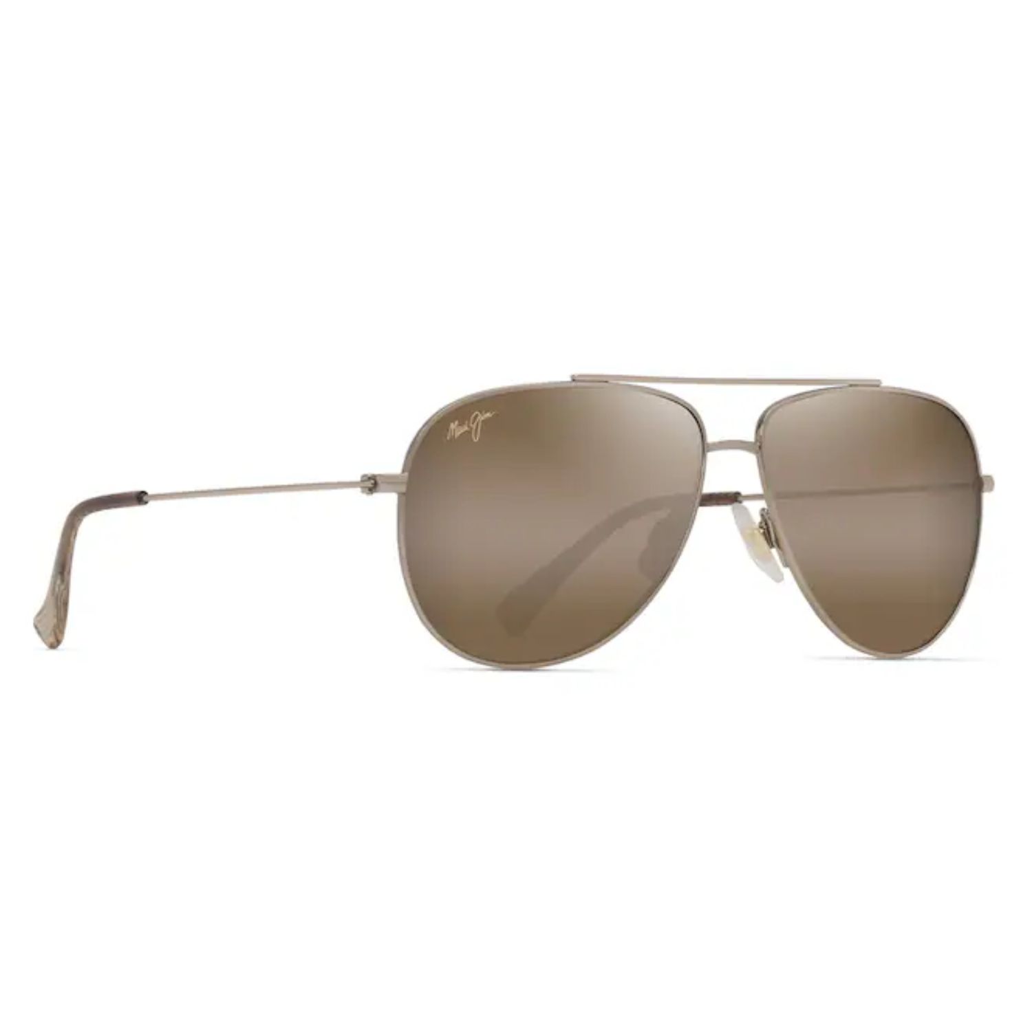 HCL Hauoli XS Polarized Sunglasses, Color: Shiny Light Gold, Size: O/S