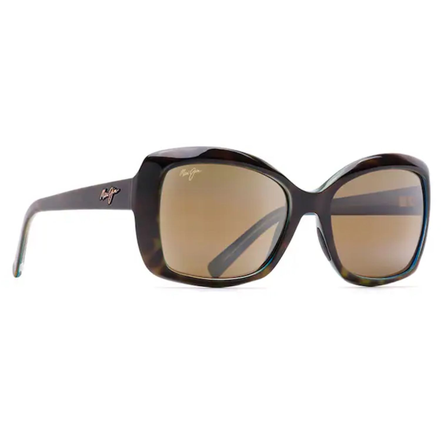 Maui Jim Orchid Polarized Sunglasses, Color: Tortoise with Peacock, Size: O/S