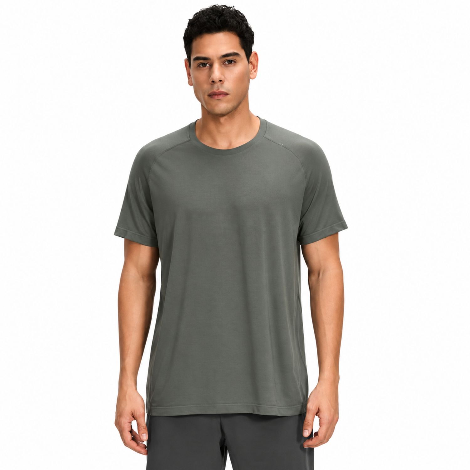 Colisco Men's Casual T-Shirt, Olive, Color: Olive, Size: M