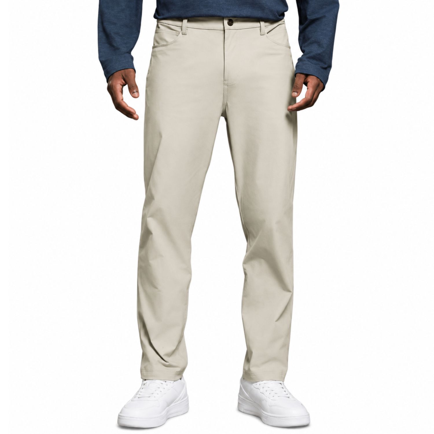 Colisco Men's Casual Pants, Stone, Color: Stone, Size: S