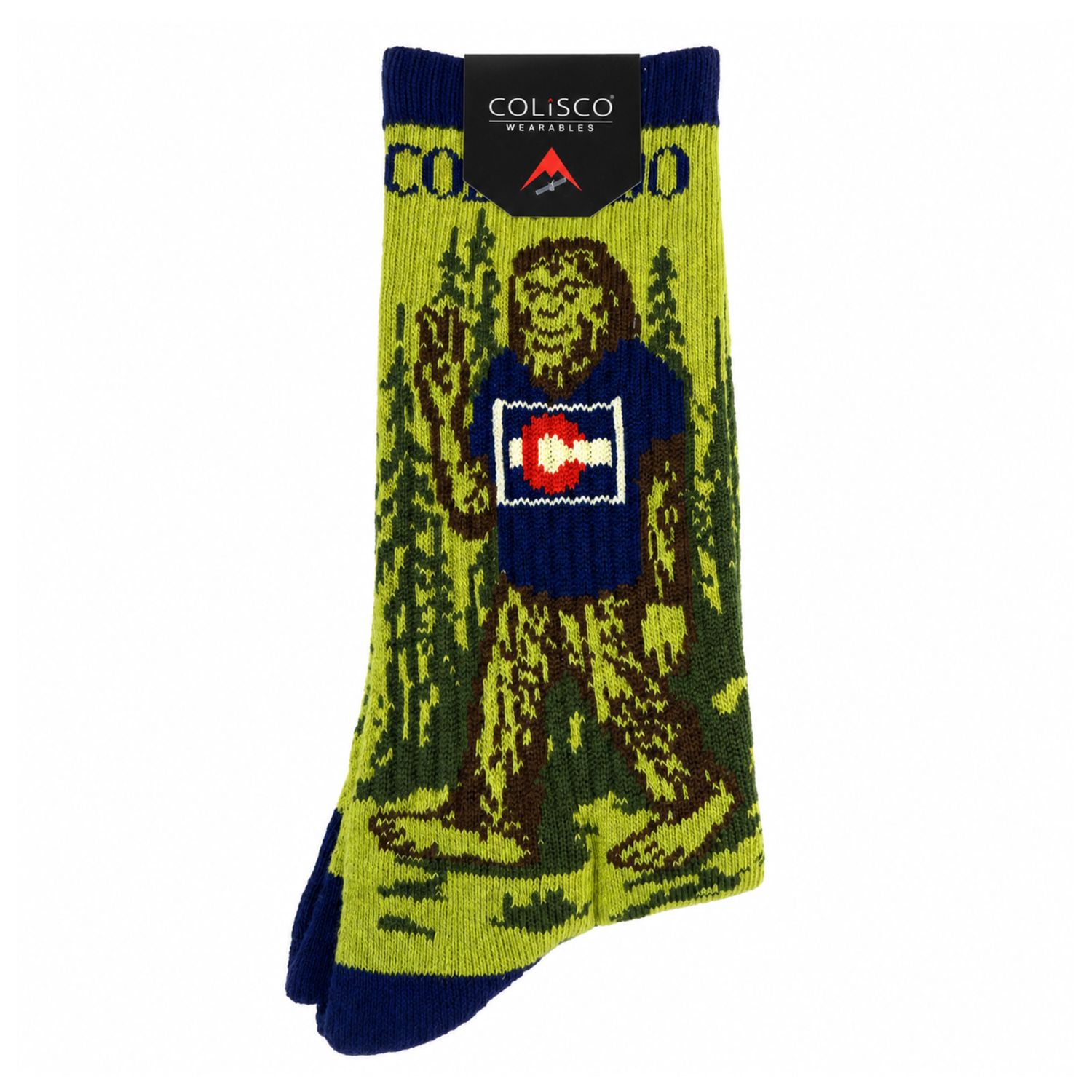 Colisco Colorado Bigfoot Crew Socks