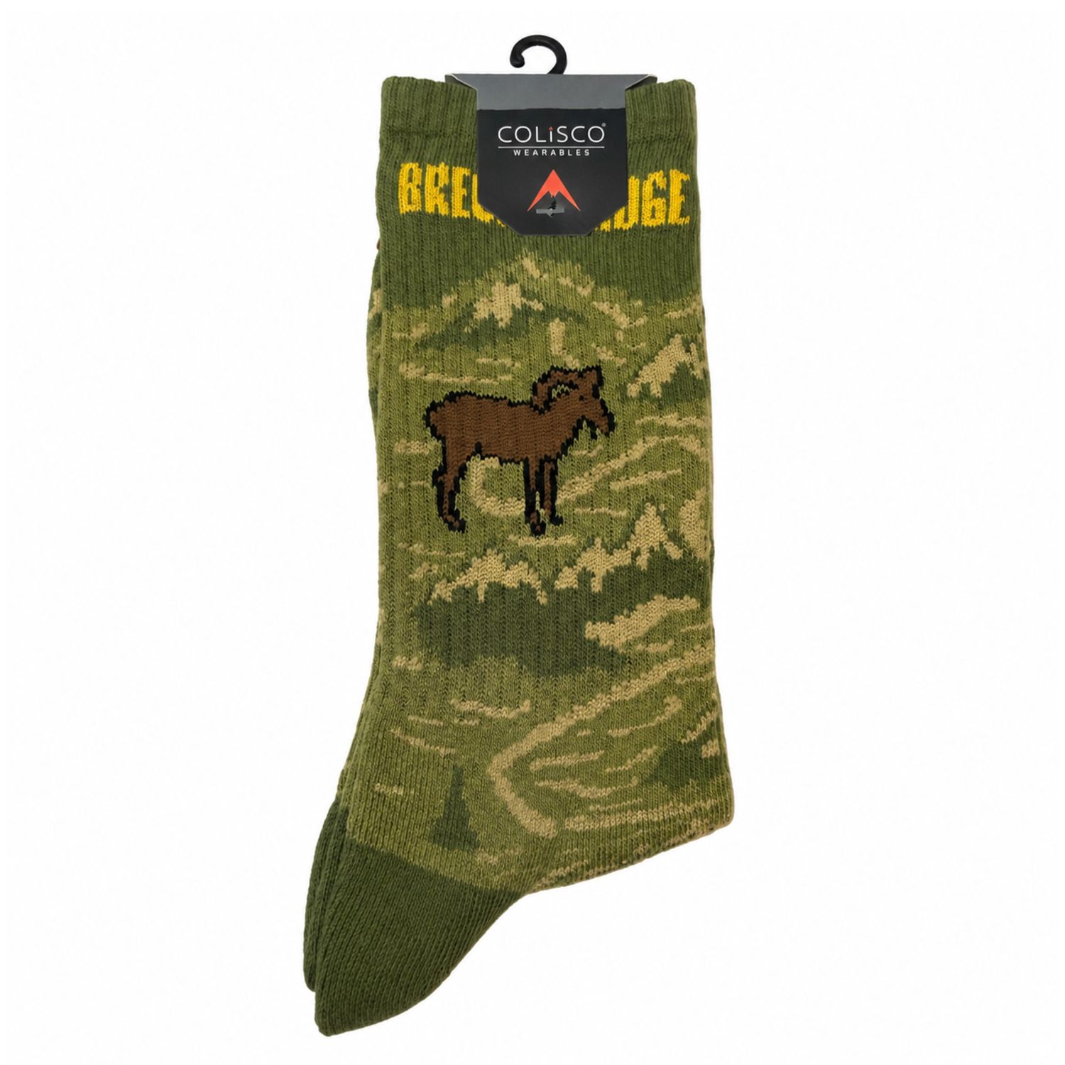 Colisco Breckenridge Mountain Goat Crew Socks