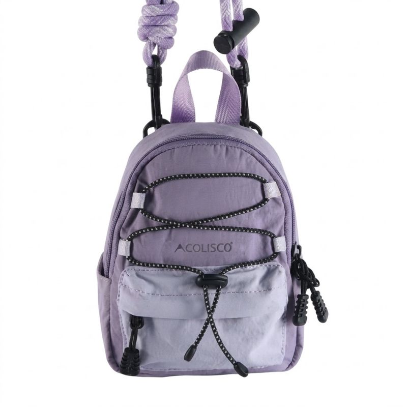 Colisco Purple Mini Backpack Lightweight Casual Travel Daypack