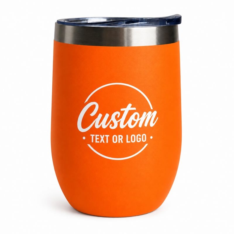 Custom Insulated Wine Tumbler, 10 oz