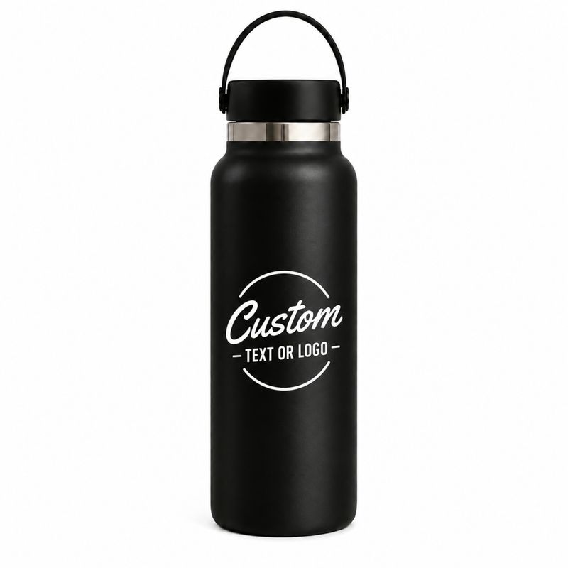 Custom Insulated Stainless Steel Water Bottle, 13oz
