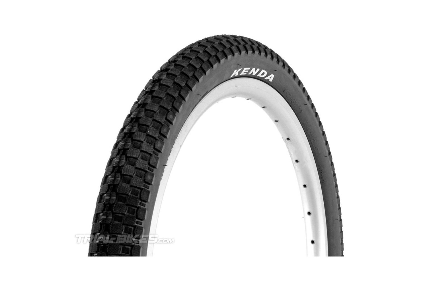 KENDA, K-RAD, 24X2.30, WIRE , SRC, 60TPI, 30-80PSI,635G, BLACK