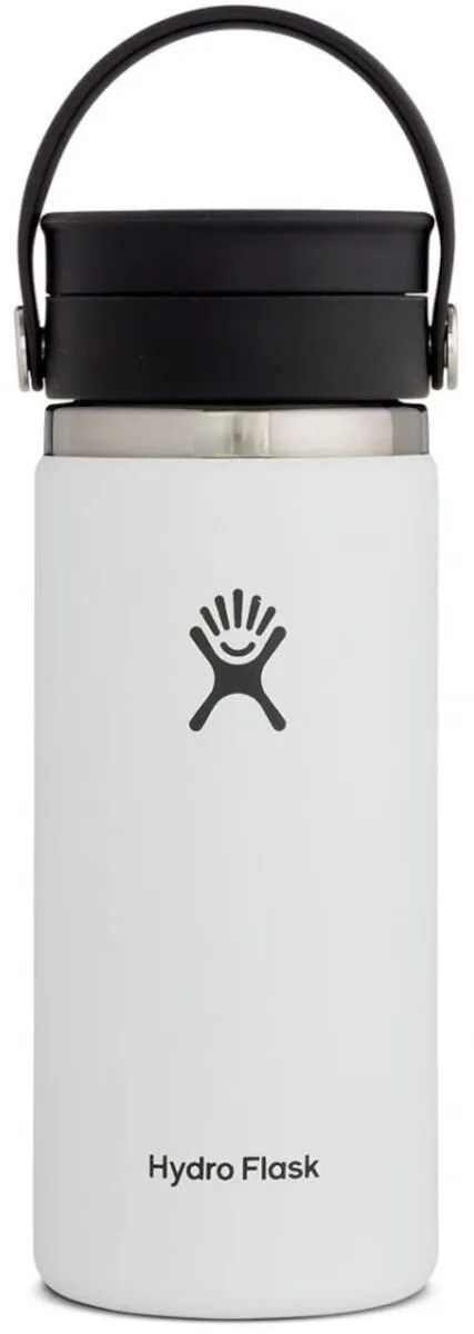 Hydro Flask 16 OZ Wide Mouth Flex Sip Lid, Color: White
