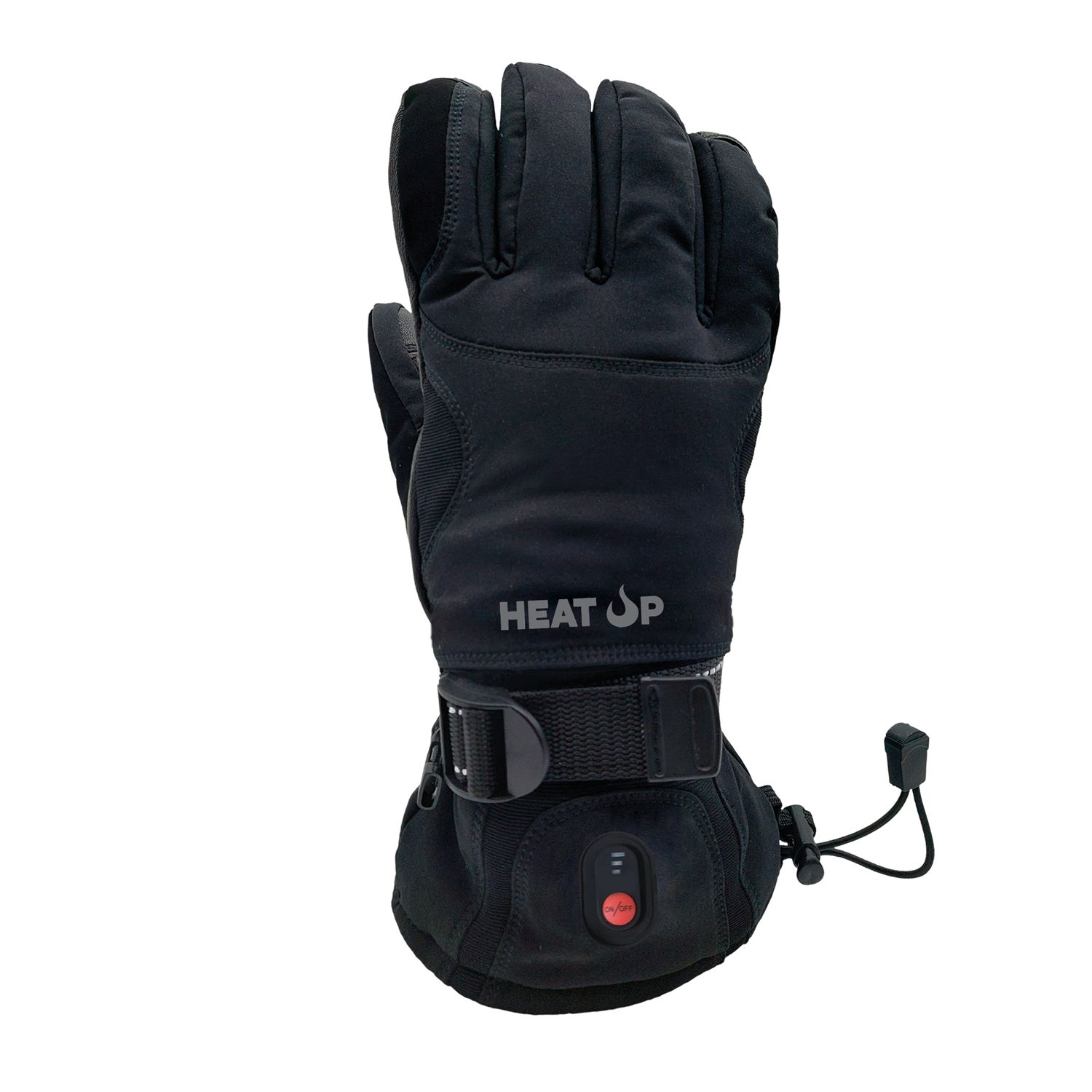 Heat up heated gloves waterproof black M