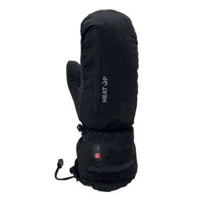 heat up heated mitts waterproof black M