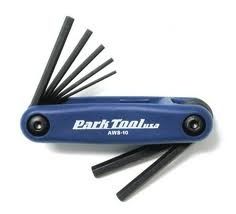 Park AWS-10 Tool, 1.5, 2, 2.5, 3, 4, 5 &amp; 6mm Hex Wrenches