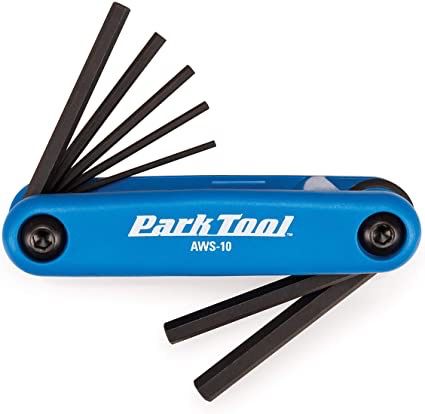 PARK TOOL AWS-11 FOLDING HEX 3,4,5,6,8,10 MM