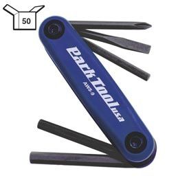 Park AWS-9, Tool, 4, 5 &amp; 6mm Hex Wrenches &amp; Phillips Head Screwdriver