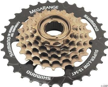 SHIMANO FREE WHEEL 6 SPEED MEGA RANGE MFTZ30 - 14-34